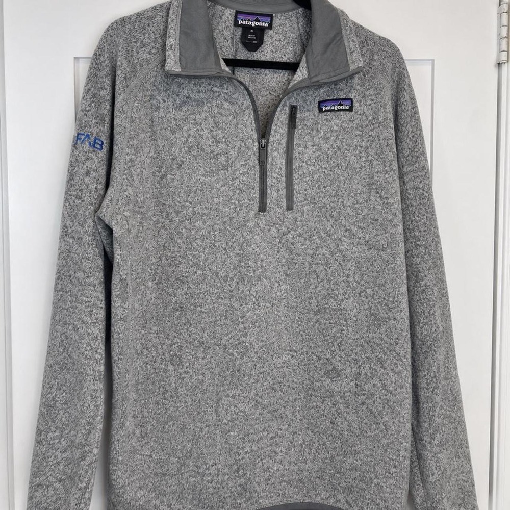 Patagonia Better Sweater Quarter Zip Fleece Gray XL